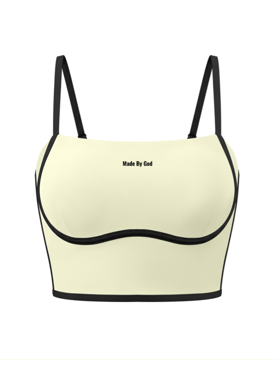 Joy Color Block Yoga Sports Bra