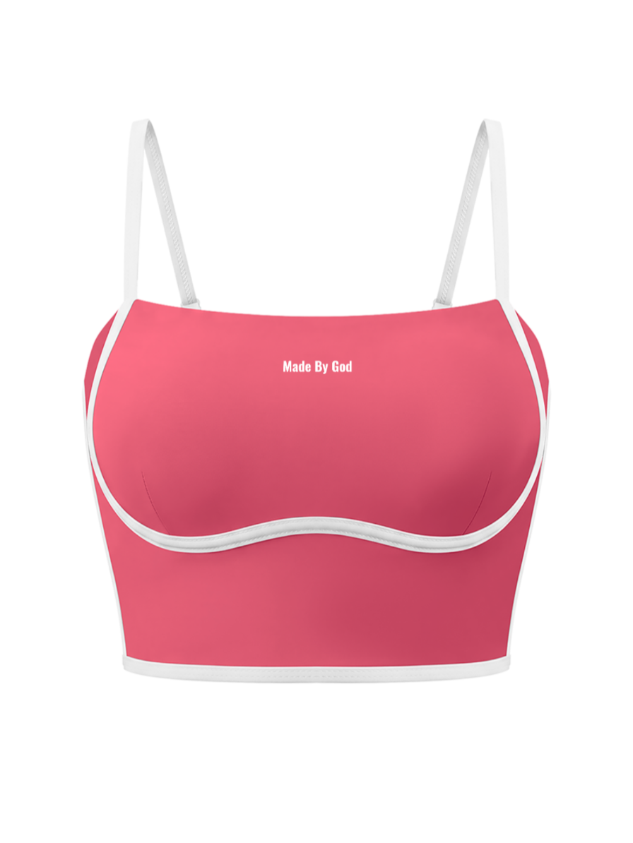 Joy Color Block Yoga Sports Bra