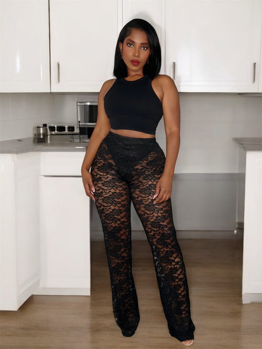 Dream lace trouser | last restock