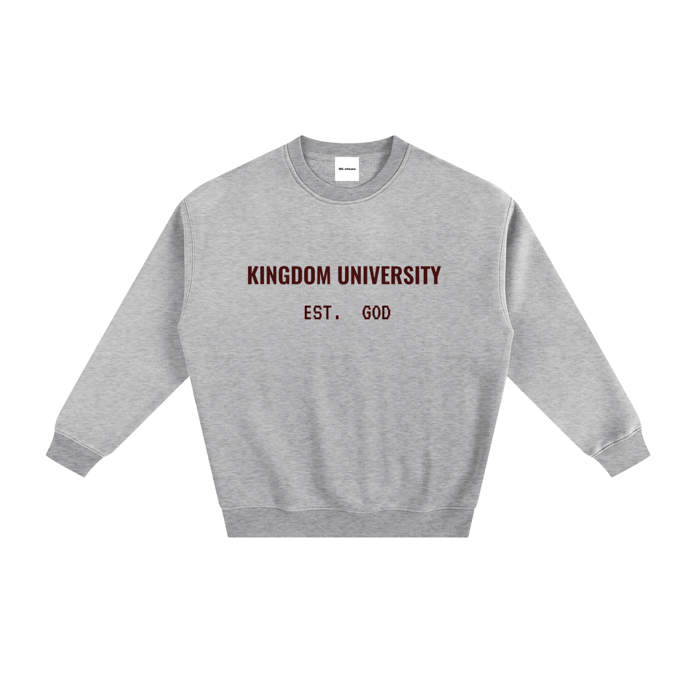 Kingdom University Unisex Fleeced Sweatshirt